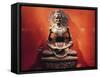 Ascetic Buddha, Gandhara Art, Pakistani Civilization-null-Framed Stretched Canvas