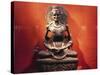 Ascetic Buddha, Gandhara Art, Pakistani Civilization-null-Stretched Canvas