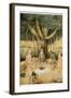 Asceticism: a Group of Mughal Ascetics-null-Framed Giclee Print