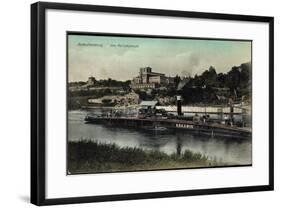 Aschaffenburg Unterfranken, Am Pompejanum, Schiff K B K S No IV-null-Framed Giclee Print