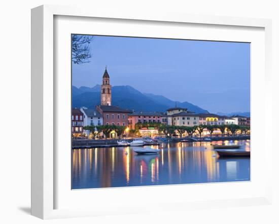 Ascona, Lago Maggiore, Ticino, Switzerland-Demetrio Carrasco-Framed Photographic Print