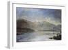 Ascona Overlooking the Islands of Saint-Leger, 1886-1887-Dante Alighieri-Framed Giclee Print