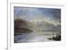 Ascona Overlooking the Islands of Saint-Leger, 1886-1887-Dante Alighieri-Framed Giclee Print