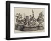 Ascot Cup and Other Trophies-null-Framed Giclee Print