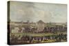 'Ascot Heath Races', 19th century-James Pollard-Stretched Canvas