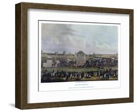 Ascot Heath Races-James Pollard-Framed Giclee Print