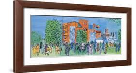 Ascot, le Pesage , 1931-Raoul Dufy-Framed Premium Giclee Print