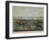 Ascot - Oatlands Sweepstakes, Engraved by J.W. Edy (Fl. 1780-1820), Published in 1792-John Nott Sartorius-Framed Giclee Print