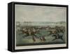 Ascot - Oatlands Sweepstakes, Engraved by J.W. Edy (Fl. 1780-1820), Published in 1792-John Nott Sartorius-Framed Stretched Canvas