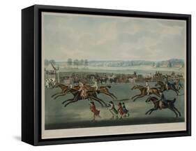 Ascot - Oatlands Sweepstakes, Engraved by J.W. Edy (Fl. 1780-1820), Published in 1792-John Nott Sartorius-Framed Stretched Canvas