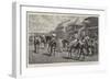 Ascot Races, Horses Passing the Royal Box on their Way to the Starting Post-John Charlton-Framed Giclee Print