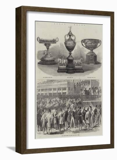 Ascot Races-null-Framed Giclee Print