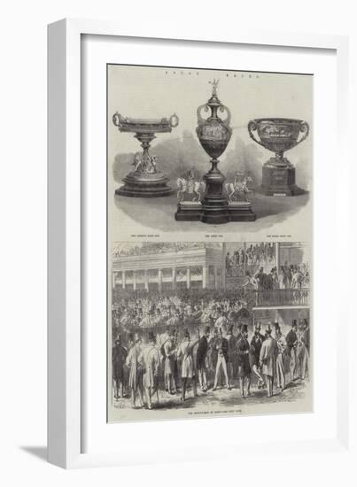 Ascot Races-null-Framed Giclee Print