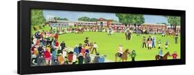 Ascot - the Paddock-Judy Joel-Framed Giclee Print