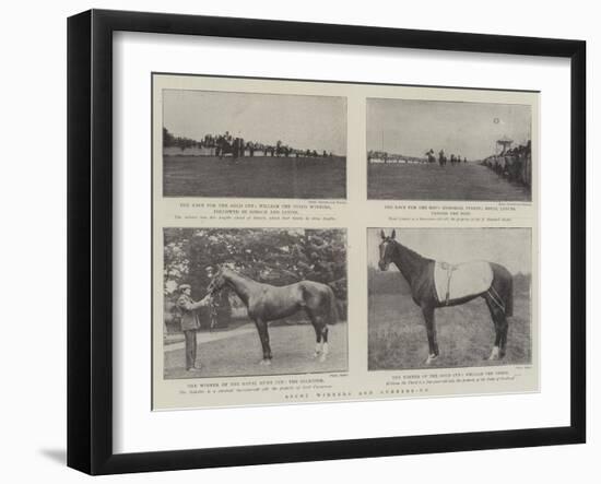 Ascot Winners and Runners-Up-null-Framed Giclee Print