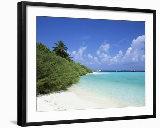 Asdu Island, North Male Atoll, Maldives, Indian Ocean-Sergio Pitamitz-Framed Photographic Print