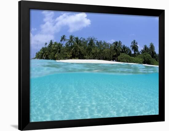 Asdu Island, North Male Atoll, Maldives, Indian Ocean-Sergio Pitamitz-Framed Photographic Print