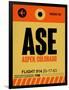 ASE Aspen Luggage Tag I-NaxArt-Framed Art Print