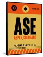 ASE Aspen Luggage Tag I-NaxArt-Framed Stretched Canvas