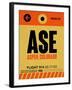 ASE Aspen Luggage Tag I-NaxArt-Framed Art Print