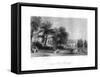 Asgill House, Richmond Upon Thames, 19th Century-T Fleming-Framed Stretched Canvas
