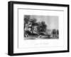 Asgill House, Richmond Upon Thames, 19th Century-T Fleming-Framed Giclee Print