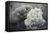 Ash Cloud from Eruption of Yasur Volcano, Tanna Island, Vanuatu, September 2008-Enrique Lopez-Tapia-Framed Stretched Canvas