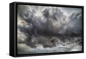 Ash Clouds, Holuhraun Fissure Eruption, by the Bardarbunga Volcano, Iceland-Arctic-Images-Framed Stretched Canvas