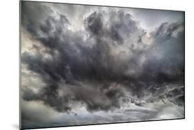 Ash Clouds, Holuhraun Fissure Eruption, by the Bardarbunga Volcano, Iceland-Arctic-Images-Mounted Photographic Print