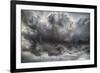 Ash Clouds, Holuhraun Fissure Eruption, by the Bardarbunga Volcano, Iceland-Arctic-Images-Framed Photographic Print