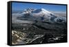 Ash Filled Valley Near Mount St. Helens-Paul Souders-Framed Stretched Canvas