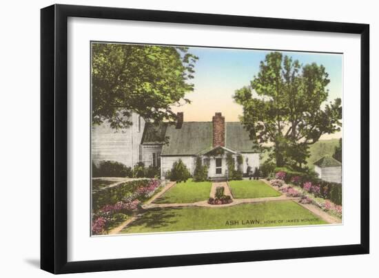 Ash Lawn, Monroe Home, Charlottesville, Virginia-null-Framed Art Print