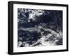 Ash Plume from Soufriere Hills, Montserrat-Stocktrek Images-Framed Photographic Print