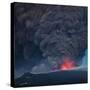 Ash plume from the Eyjafjallajokull eruption-null-Stretched Canvas