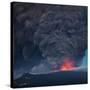 Ash plume from the Eyjafjallajokull eruption-null-Stretched Canvas