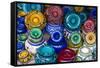 Ash Trays for Sale in the Souk, Medina, Marrakech, Morocco-Nico Tondini-Framed Stretched Canvas