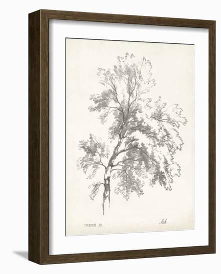 Ash Tree Study-null-Framed Art Print