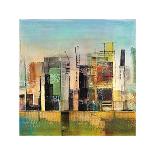 Skyline-Asha Menghrajani-Stretched Canvas