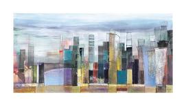 Skyline-Asha Menghrajani-Stretched Canvas