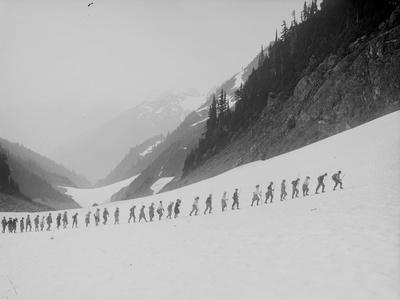 Mountaineers in the North Cascades, ca. 1909