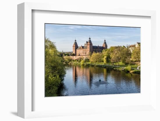 Ashaffenburg, Bavaria, Germany, Schloss Johannisburg (Palace-Bernd Wittelsbach-Framed Photographic Print