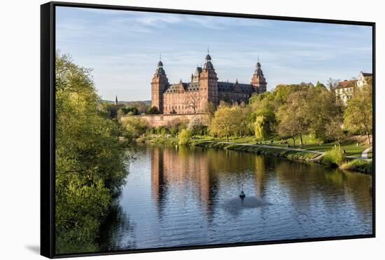 Ashaffenburg, Bavaria, Germany, Schloss Johannisburg (Palace-Bernd Wittelsbach-Framed Stretched Canvas