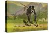 Ashanti Greeting-Ernest Henry Griset-Stretched Canvas