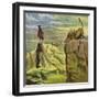 Ashanti Lion Hunt-Ernest Henry Griset-Framed Giclee Print