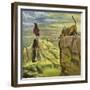 Ashanti Lion Hunt-Ernest Henry Griset-Framed Giclee Print