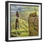 Ashanti Lion Hunt-Ernest Henry Griset-Framed Giclee Print