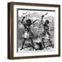 Ashanti Priests 1873-null-Framed Art Print