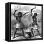 Ashanti Priests 1873-null-Framed Stretched Canvas