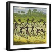 Ashanti Royal Ball-Ernest Henry Griset-Framed Giclee Print