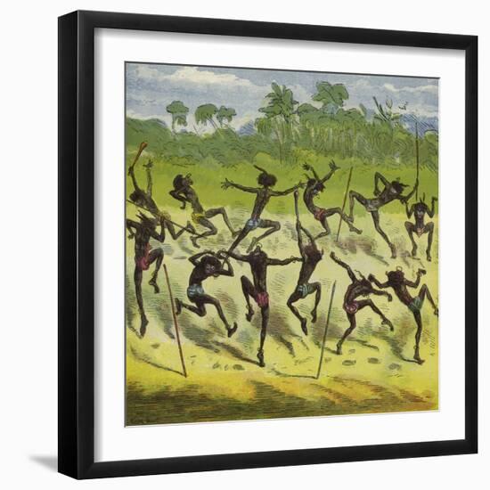 Ashanti Royal Ball-Ernest Henry Griset-Framed Giclee Print